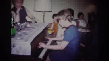 Rockaway Beach New York USA (1967): A Young Boy Fingers The Piano Keys At The