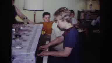 Rockaway Beach New York USA (1967): Family Gathering And Enjoying The Sounds Of