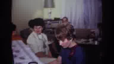 Rockaway Beach New York USA (1967): The Woman Played The Piano Distracting The