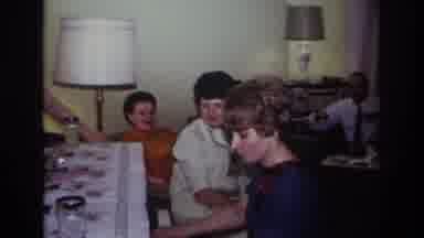 Rockaway Beach New York USA (1967): Playing The Piano At A Get Together