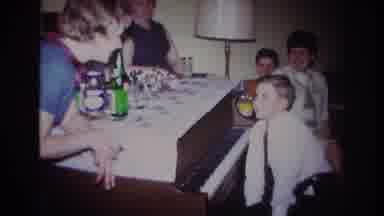 Rockaway Beach New York USA (1967): A Young Boy Plays A Piano Song For A Group Of