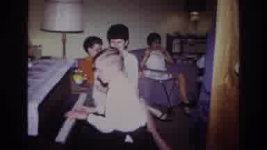 Rockaway Beach New York USA (1967): Parents Unmoved By The Sounds Of A Little Boy