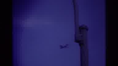 Rockaway Beach New York USA (1967): Airplane Flying Then Flash To A Woman Walking