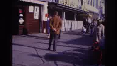 Rockaway Beach New York USA (1967): Senior Citizens On Tour In Atlantic City On