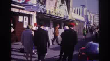 Rockaway Beach New York USA (1967): Amusement Park,Regular Day
