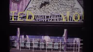 Rockaway Beach New York USA (1967): Old School Haunted Circus House With Bats