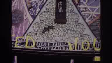 Rockaway Beach New York USA (1967): A Woman Sitting On A Bench Across From A