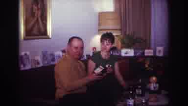 Rockaway Beach New York USA (1967): People About To Toast