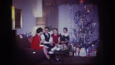 Rockaway Beach New York USA (1967): Vintage Middle Class White Family Little