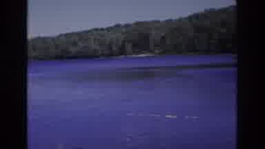 Ocean City New Jersey USA (1968): Inlet Lake Pond River Shoreline Low Green Hills