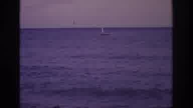 Ocean City New Jersey USA (1968): Young Kids Playing On A Sandy Beach Whilst