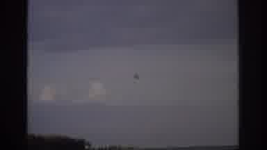 Ocean City New Jersey USA (1968): Something Flying In The Sky See Trees And Ocean