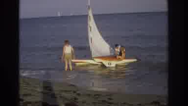 Ocean City New Jersey USA (1968): Family Boating