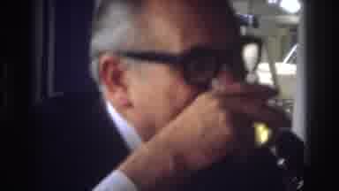Ocean City New Jersey USA (1968): Man Drinking Alcohol Then Flashes To Father