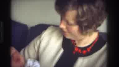 Ocean City New Jersey USA (1968): Grandma Meeting Her Granddaughter Baby For The