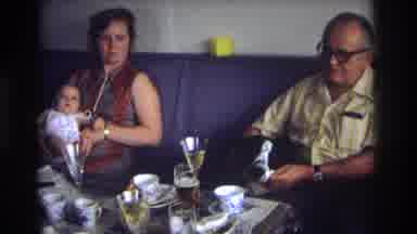 Ocean City New Jersey USA (1968): Family Gathered In The Room