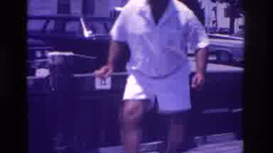 Ocean City New Jersey USA (1968): Dad Coming Marina Boats Yacht Port Old Video
