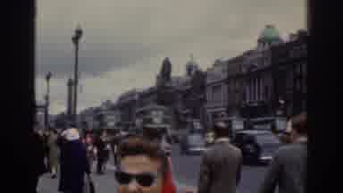 Dublin Ireland (1961): Family Vacation Lady Wants To Be Noticed, And The Cut Off