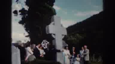 Dublin Ireland (1961): Cross With A Circle Celtic Stone Ritual Arms Around The