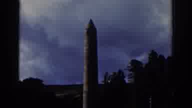 Dublin Ireland (1961): Views Of Obelisk Headstones Flowers People At Cemetery