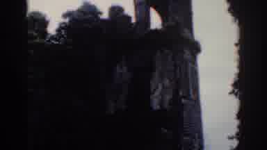 Dublin Ireland (1961): Scenes Of Castle Structures And Forest Trees On Cloudy Day
