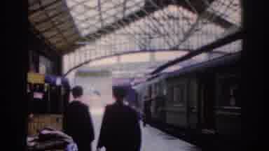 Dublin Ireland (1961): Riding The Train