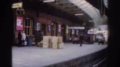 Dublin Ireland (1961): The Railway station
