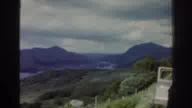 Ireland (1961): Spring Cloudy Day Photography At A River In A Golf Cart