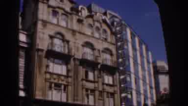 Ireland (1961): Home Video Footage Of Apartment Building With Balconies Facing