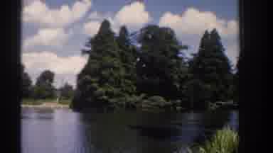 Ireland (1961): Panorama Of A Lake Surrounded By People On A Beautiful Sunny Day