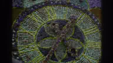 Scotland (1961): View Of Garden With Flowers Arranged In A Pattern Like A Mosaic