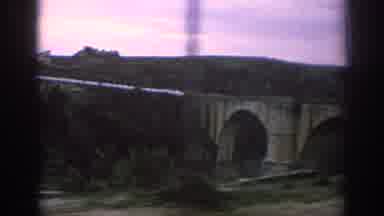 Spain (1966): A Beautiful View Of The Countryside In Europe While Riding The Train