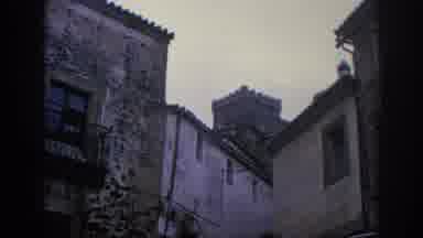 Spain (1966): Cobbled Buildings With Many Years Of Antiquity
