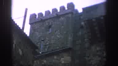 Spain (1966): Visiting An Old And Really Big Castle