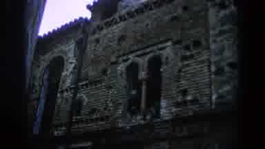 Spain (1966): Castle Person Female Sky Window