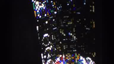 Spain (1966): Stained Glass Window Of A Historic Circular Building