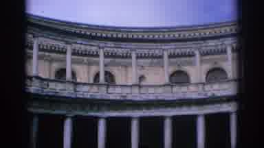 Spain (1966): Panoramic View Of A Historic Building On A Sunny Day On The Patio