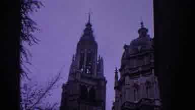 Spain (1966): Cathedral Tower In Calm Weather