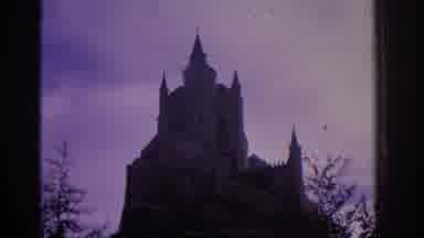 Spain (1966): Old Creepy Castle Footage