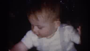 Omaha Nebraska USA (1968): Recording Of Baby Being Instructed By Mum During