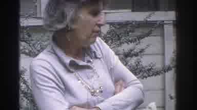 Miami Florida USA (1971): Woman And Man Discuss As They Eat Around An Outdoor