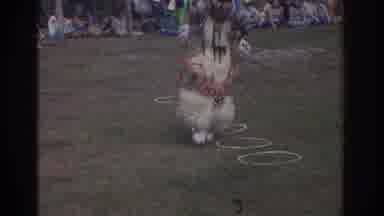 Miami Florida USA (1971): A Native American Doing A Tribal Dance In His Full