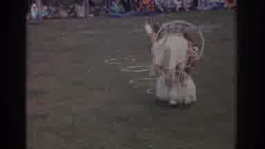 Miami Florida USA (1971): Person In Costume Playing Outdoor Game That Involves