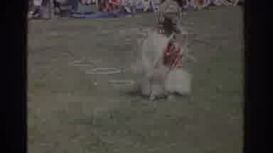 Miami Florida USA (1971): Native Circular Dancing Hula Hoops In Park With Watching