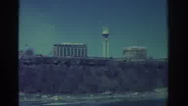 Niagra Falls New York USA (1971): Scenes Of Beach Houses Ancient Ruins Along Sea