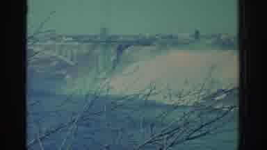 Niagra Falls New York USA (1971): A Hydro Dam With A Rainbow
