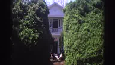 Richmond Virginia USA (1971): Wooded House With Very Pleasant Garden Being Enjoyed