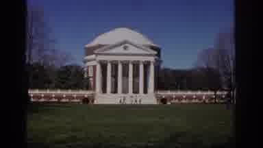 Richmond Virginia USA (1971): Little Boy Poses Before A Historic Column Building