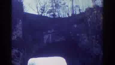 Richmond Virginia USA (1971): Overlooking The Rocky Bridge In The Midst Of The