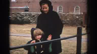 Philadephia Pennsylvania USA (1972): Little Kid Playing At Park Climbing On Bar